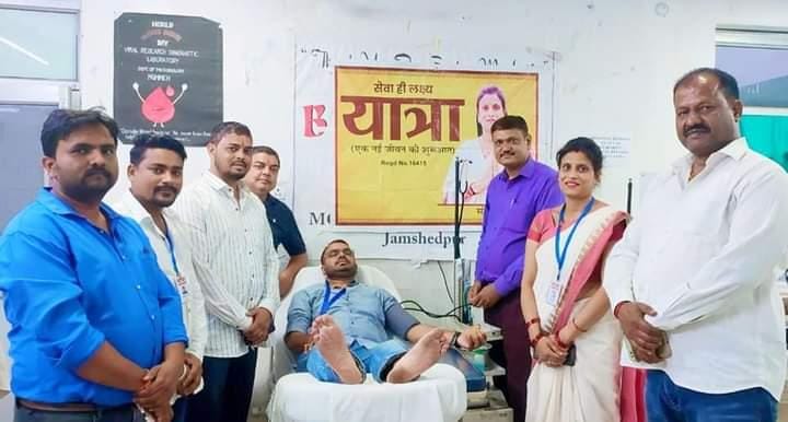 यात्रा एक नए जीवन संस्था ने एम.जी.एम. अस्पताल में एक दिवसीय विशाल रक्तदान शिविर का आयोजन, 150 यूनिट रक्त संग्रह… – Vananchal 24TV Live – वनांचल 24TV लाइव