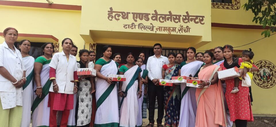 Ranchi टाटीसिलवे उप स्वास्थ्य केन्द्र में टाटीसिलवे क्लस्टर स्वास्थ सहिया का बैठक…