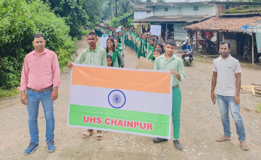 स्कूली बच्चे ने प्रभात फेरी निकालकर चलाया नशामुक्ति आभियान… – Vananchal 24TV Live – वनांचल 24TV लाइव