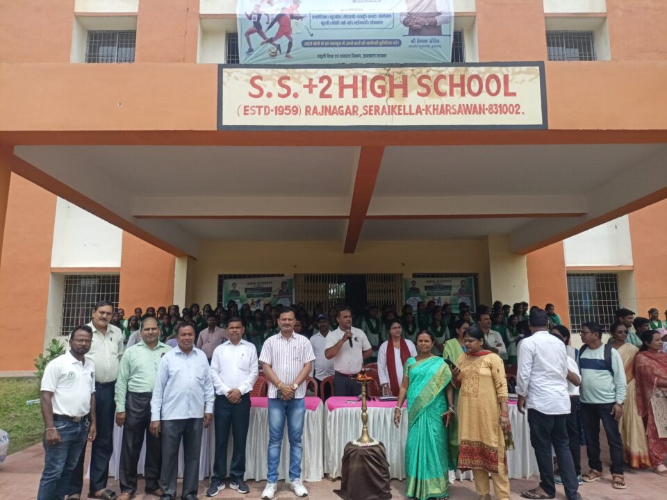 RAJNAGAR NEWS :राजनगर में प्रखंड स्तरीय खेलो झारखंड प्रतियोगिता का हुआ शुभारंभ ।