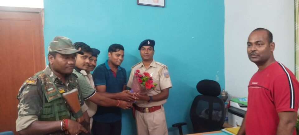 अर्जुन उरांव बने सरायकेला थाना के नए थाना प्रभारी…