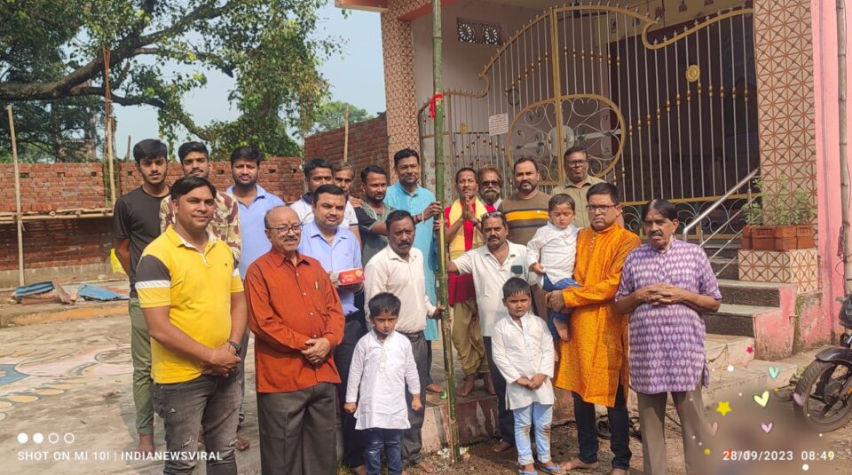 सरायकेला:श्री श्री दुर्गा पूजा कमिटी कांड्रा के पंडाल का हुआ भूमि पूजन, भव्य होगा दुर्गा पूजा का आयोजन… – Vananchal 24TV Live – वनांचल 24TV लाइव