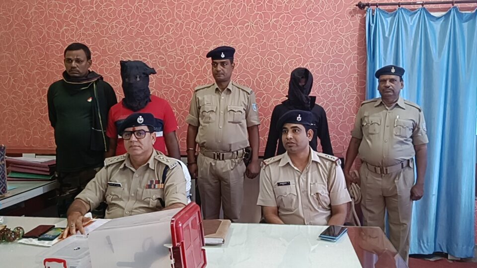 सुपारी किलर एवं डोबो निकासी सूरज कालिन्दी का हत्यारा कपाली से हथियार के साथ गिरफ्तार…