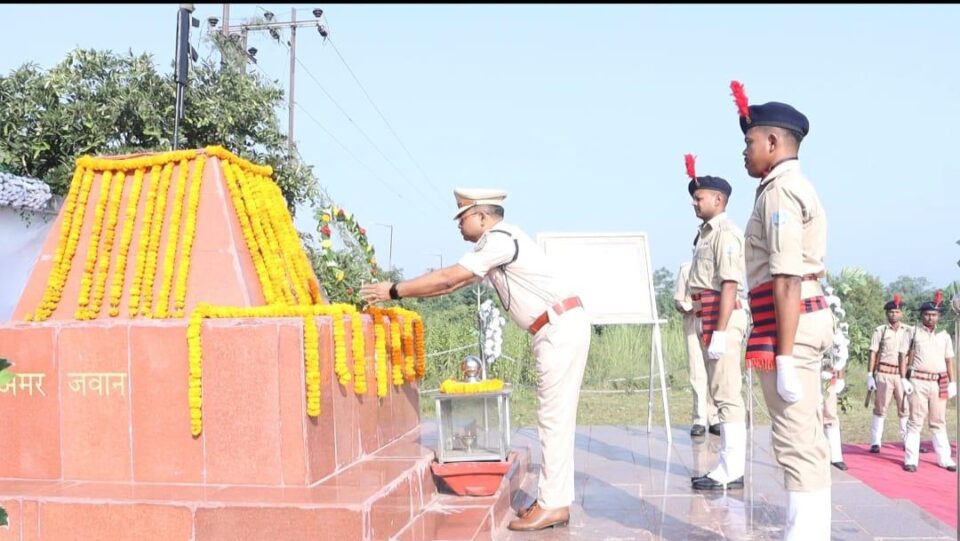 शहीद संस्मरण दिवस पर शहीदों के सम्मान में दी गई शोक सलामी…