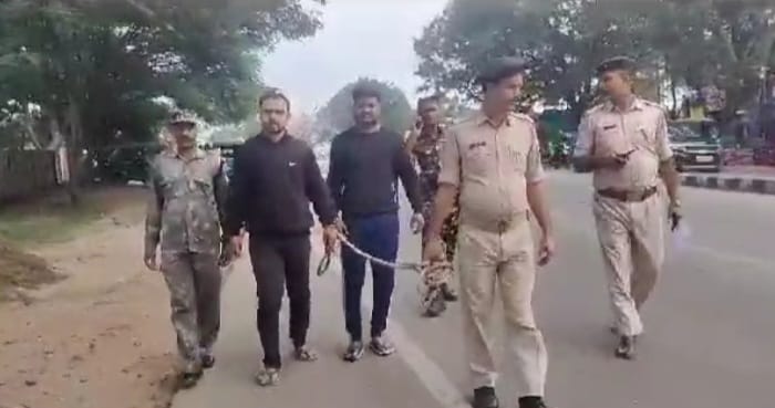 जगन्नाथपुर और तुपुदाना में की थी फायरिंग रांची पुलिस ने अपराधियों को धर दबोचा…